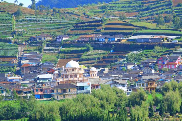 Desa-desa di kawasan pegunungan Dieng dan sekitarnya